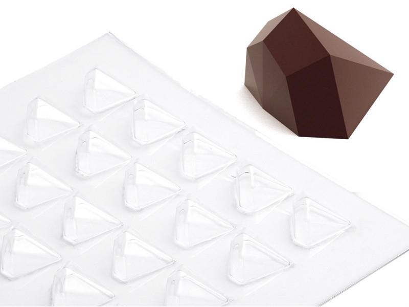 Chocolate Forms Diamond 100%Chef