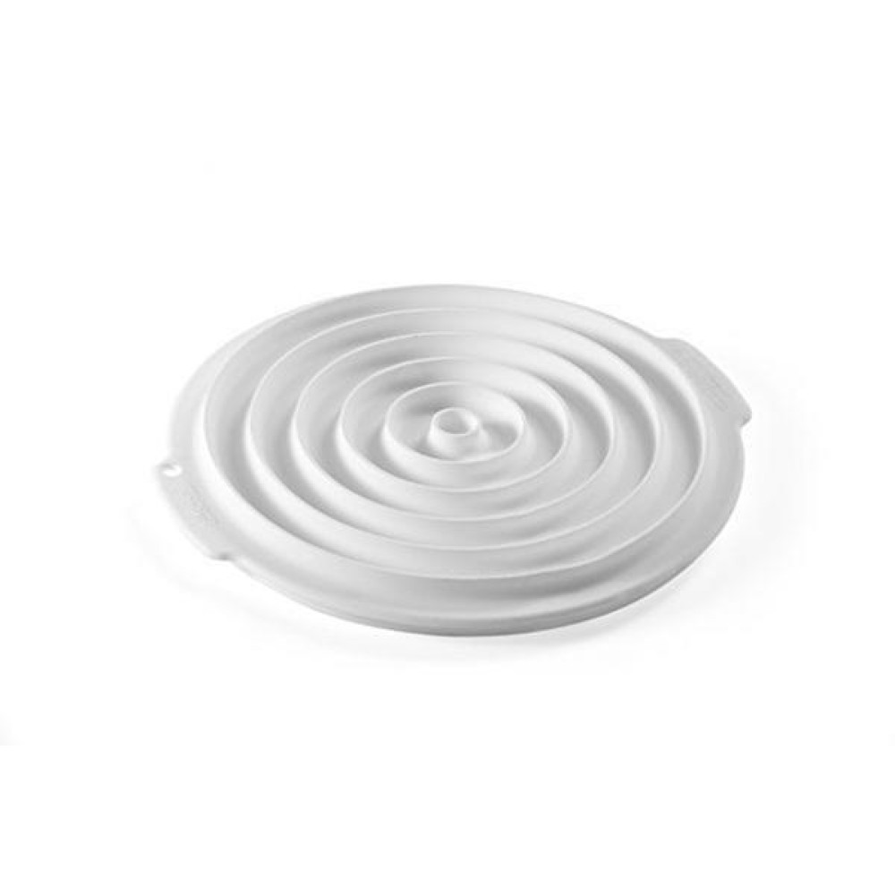 Insert Decor Round - Silicone Mould From ø40 to ø260 mm White