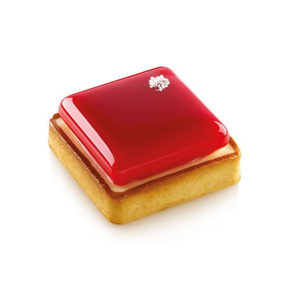 Kite Tarte Ring Square 80x80 mm - Set Silicone Mould 67x67 mm